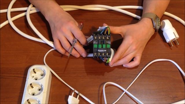 Как подключить контактор или магнитный пускатель. Схема подключения