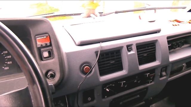 Печка в старой газели