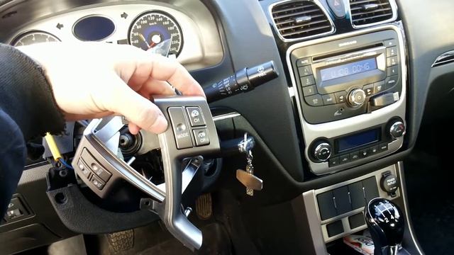 Тюнинг Geely Emgrand ec7, установка кнопок на руль!