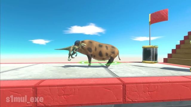 RUN and ESCAPE from SPIKE TRAP - Animal Revolt Battle Simulator