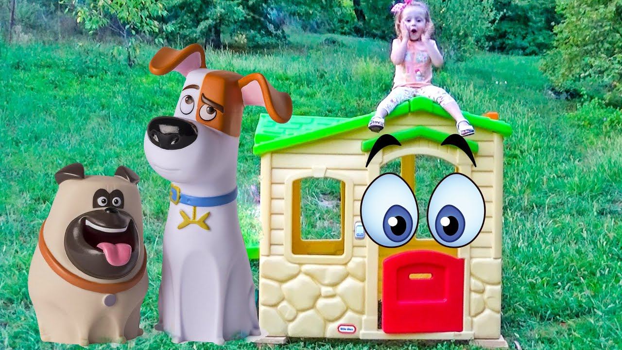 Домик для Макса. Новые Игрушки из мультика Тайная Жизнь Домашних Животных