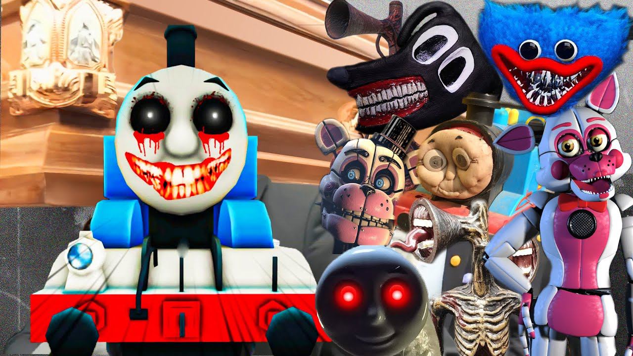 MEGAMIX | Siren Head | Thomas EXE |  Mommy Long Legs |- Coffin Dance(Cover) PART 1