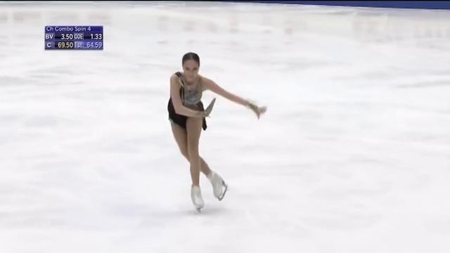 Блестящий прокат Алины Загитовой. Произвольная программа "Клеопатра". Гран-при в Японии 23.11.2019.