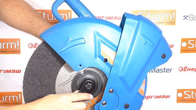 МОЩЬ! Отрезная пила по металлу Sturm CF73260P / монтажная пила Sturm - обзор, тест. что внутри?