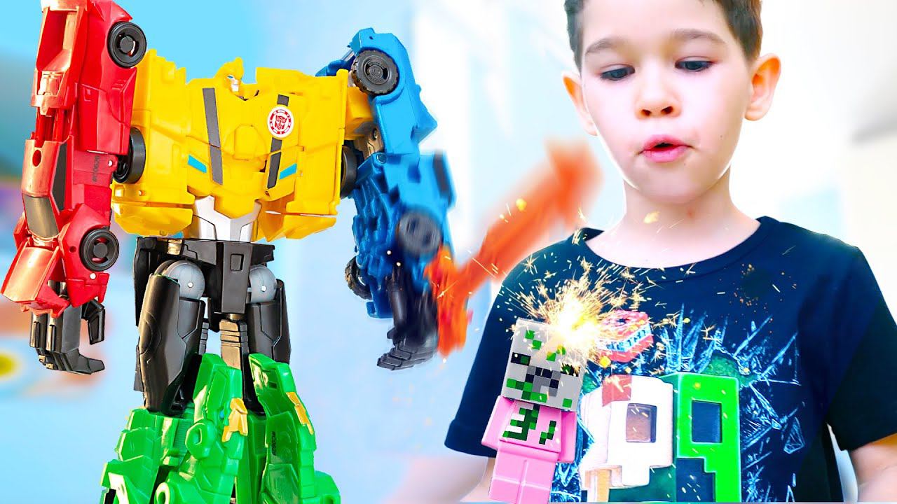 Transformers Combiner force fight Ultra Bee vs Pigman