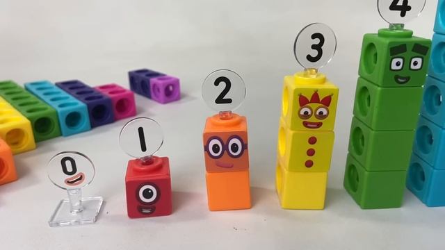 Let's Build Numberblocks Mathlink Cubes Zero to Ten by Learning Resources || Keiths Toy Box