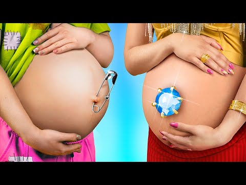 Супербогатая беременная VS Бедная беременная.mp4