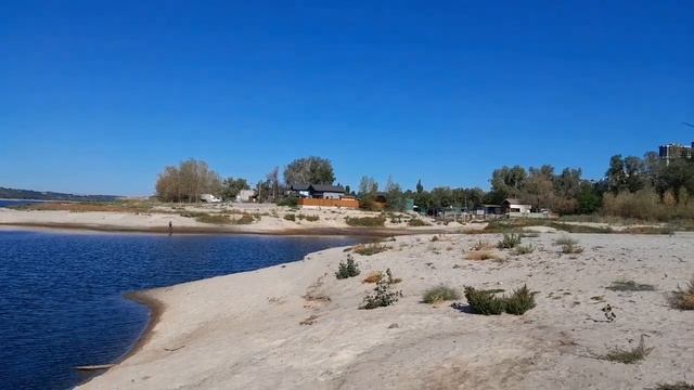 Новый вид реки Днепр, после подрыва дамбы Каховской ГЭС.
