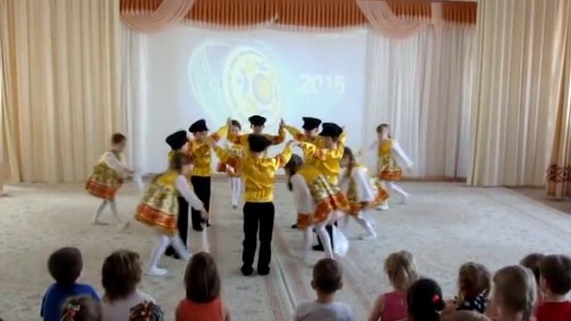 Русский народный танец в детском саду