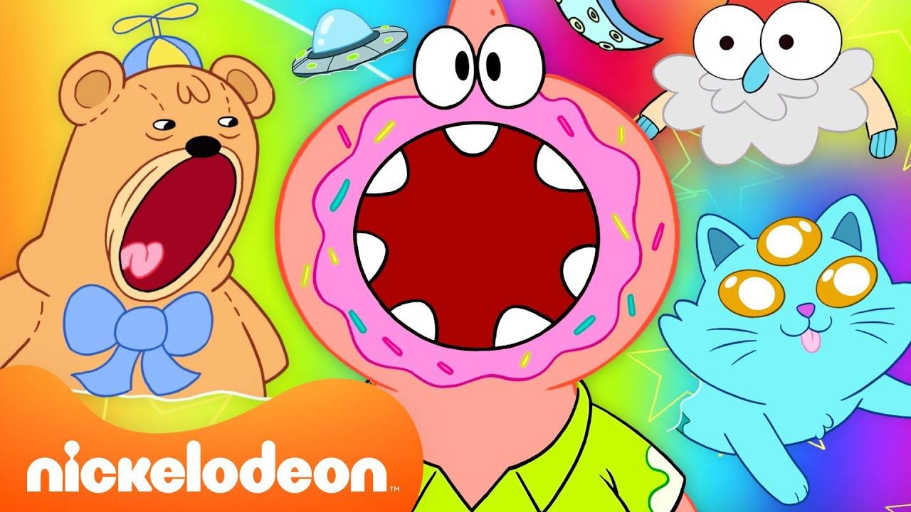 Губка Боб | Хаос в "Шоу Патрика" на протяжении 30 минут | Nickelodeon Cyrillic
