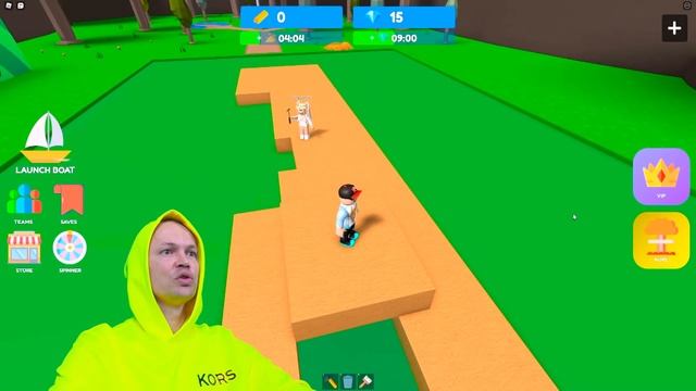 ? СТРОИМ ЛОДКУ в Build a Boat to Survive!