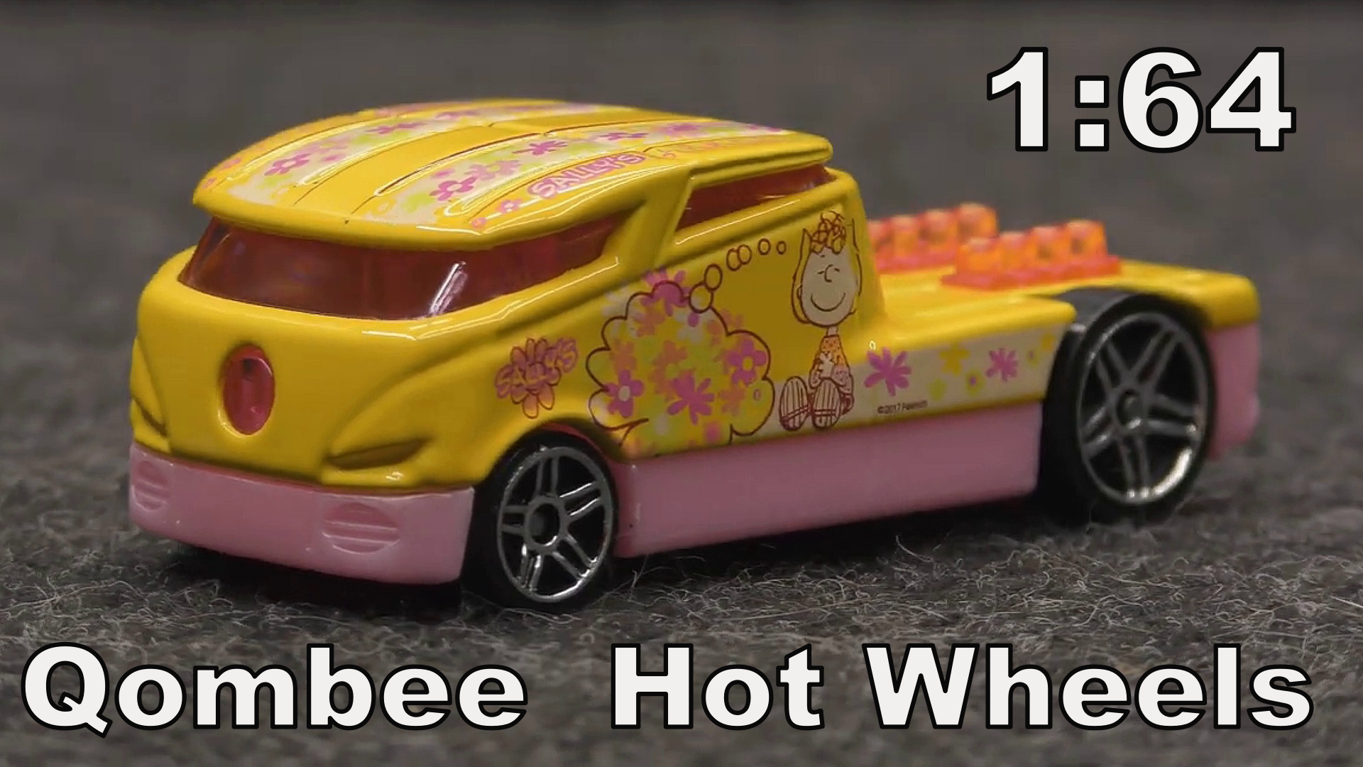 Qombee / Hot Wheels / Масштаб 1:64 / Масштабная модель автомобиля