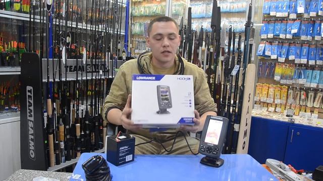 Обзор эхолота Lowrance Hook 4x с функцией CHIRP