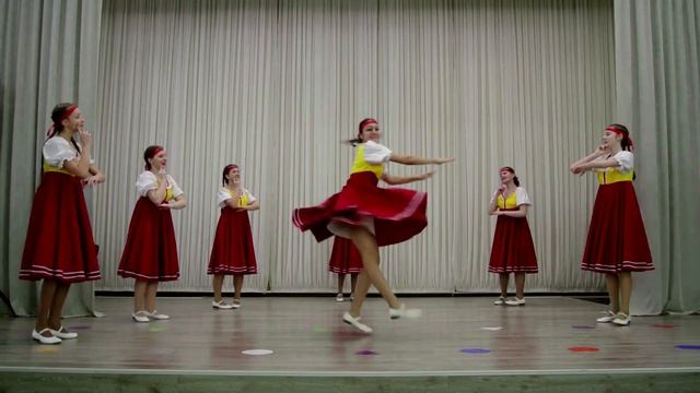 Народный танец "Варенька". Народная хореография