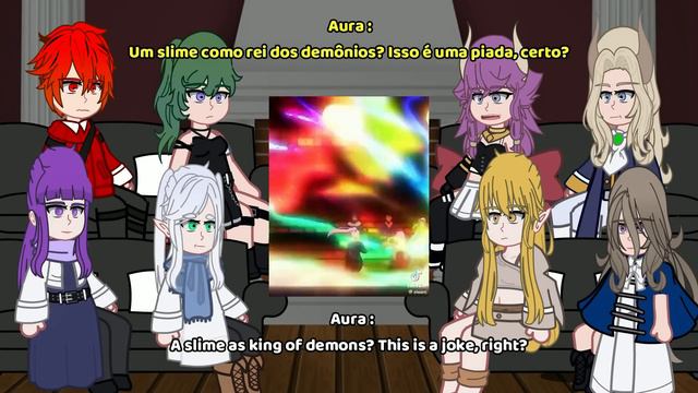 Sousou no Frieren React to Rimuru Tempest - Gacha React