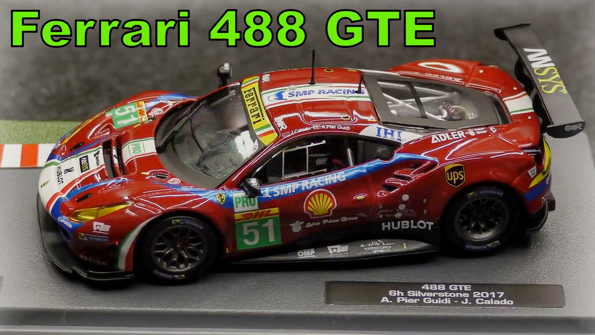 Ferrari 488 GTE / Масштаб 1:43 / Centauria / Модель спортивного автомобиля