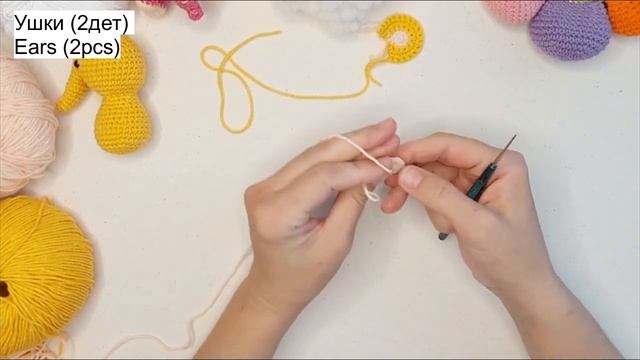Слоники Мастер-класс Вязание крючком Elephants Crochet Pattern