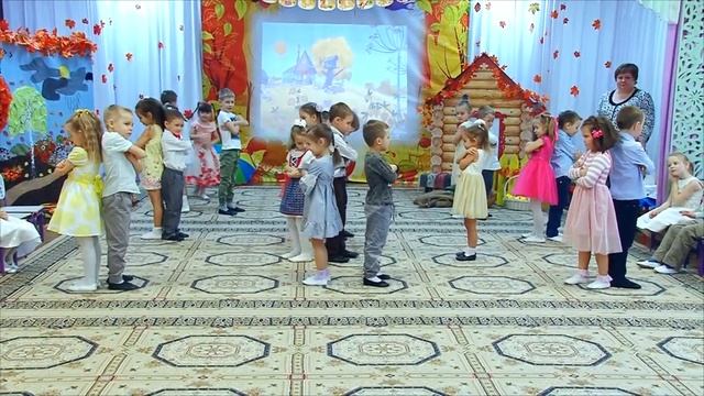 Веселый парный танец  в детском саду "Озорная полечка"