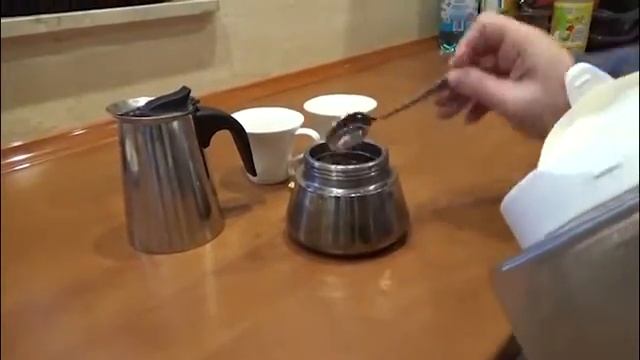 Гейзерная кофеварка Espresso Maker на 6 порций, стальная, 300 мл, для любых плит