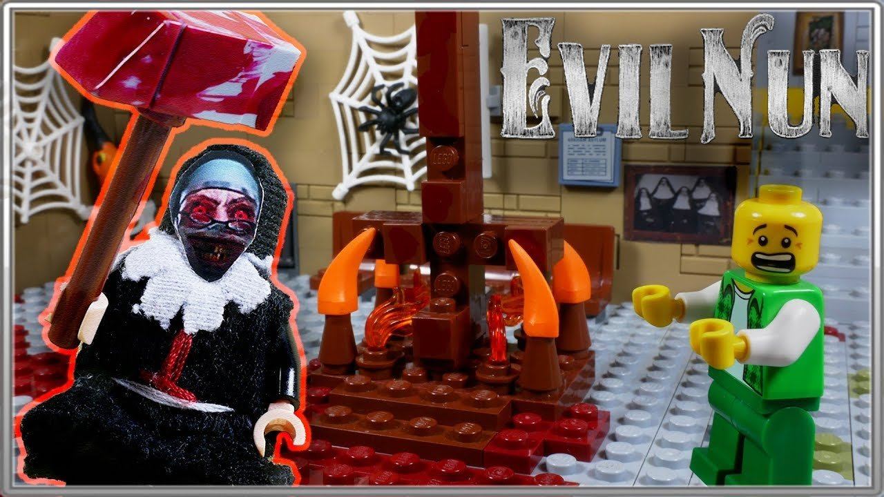 LEGO Мультфильм Evil Nun / LEGO Stop Motion