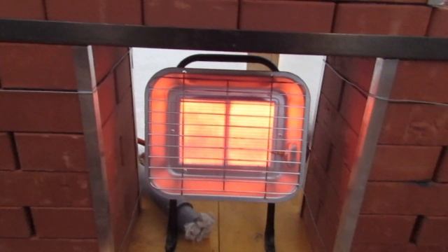 Газовый обогреватель. Отопление гаража и мастерской. Керамическая инфракрасная горелка Neo Clima