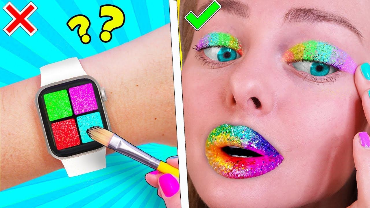 13 ГЕНИАЛЬНЫХ БЬЮТИ ЛАЙФХАКОВ для девочек! Простые советы и причёски! LIFE HACKS