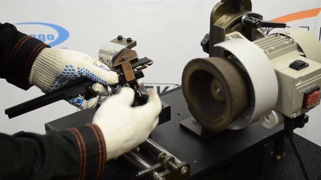 Заточка спирального сверла на ZS110 - станок для заточки корончатых сверл