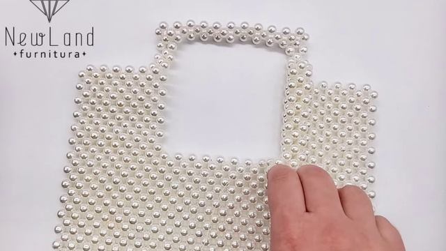 Мастер класс - сумочка из жемчужных бусин