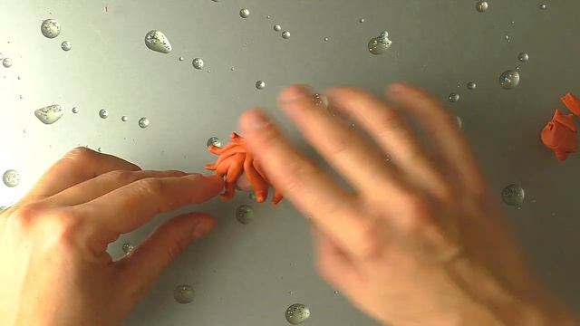 Как слепить ведьму из пластилина #пластилин