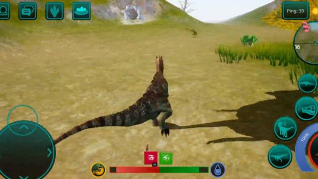 Выживание Цератозавра в The cursed dinosaur isle|Modjis
