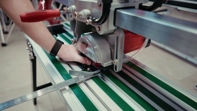Настройка плиткореза DLT OPTITRONIC