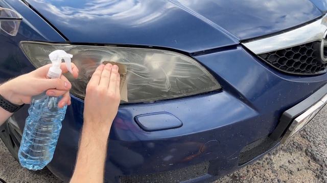 КАК ОТПОЛИРОВАТЬ ФАРЫ АВТОМОБИЛЯ САМОМУ