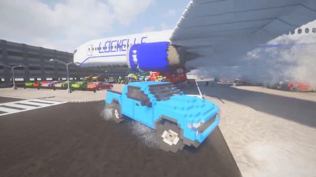 Боинг 737 врезался в Титаник - Реалистичная авиакатастрофа! Teardown