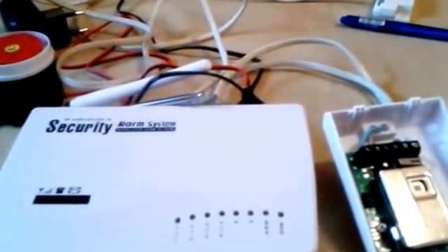 Сигнализация Security ALARM SYSTEM подключение проводных датчиков