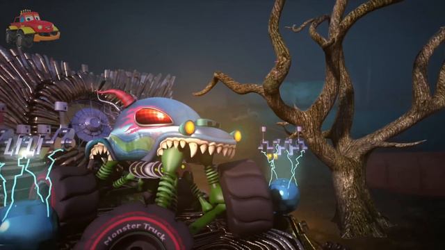 Scary Flying Shark & More Kids Songs with Monster Truck Dan