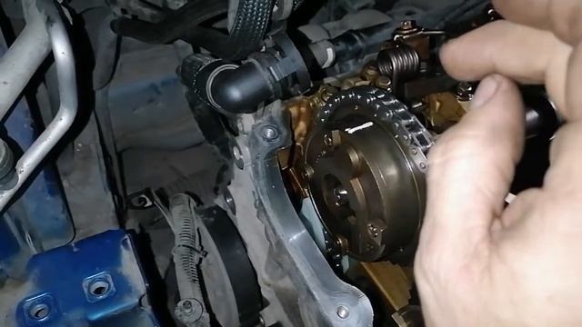 Peugeot 308 1.6л EP6 замена цепи Г. Р. М.