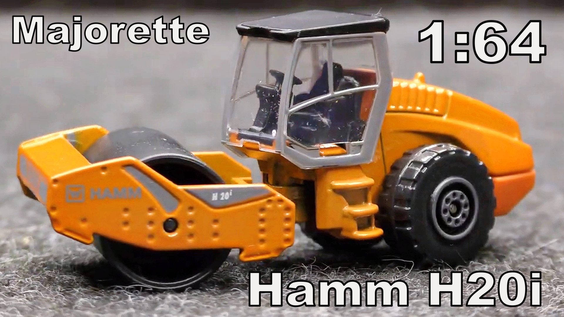 Hamm H20i / Масштаб 1:64 / Majorette / Строительная техника