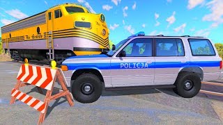 Мультики про машинки - Польские полицейские и хитрый воришка.mp4