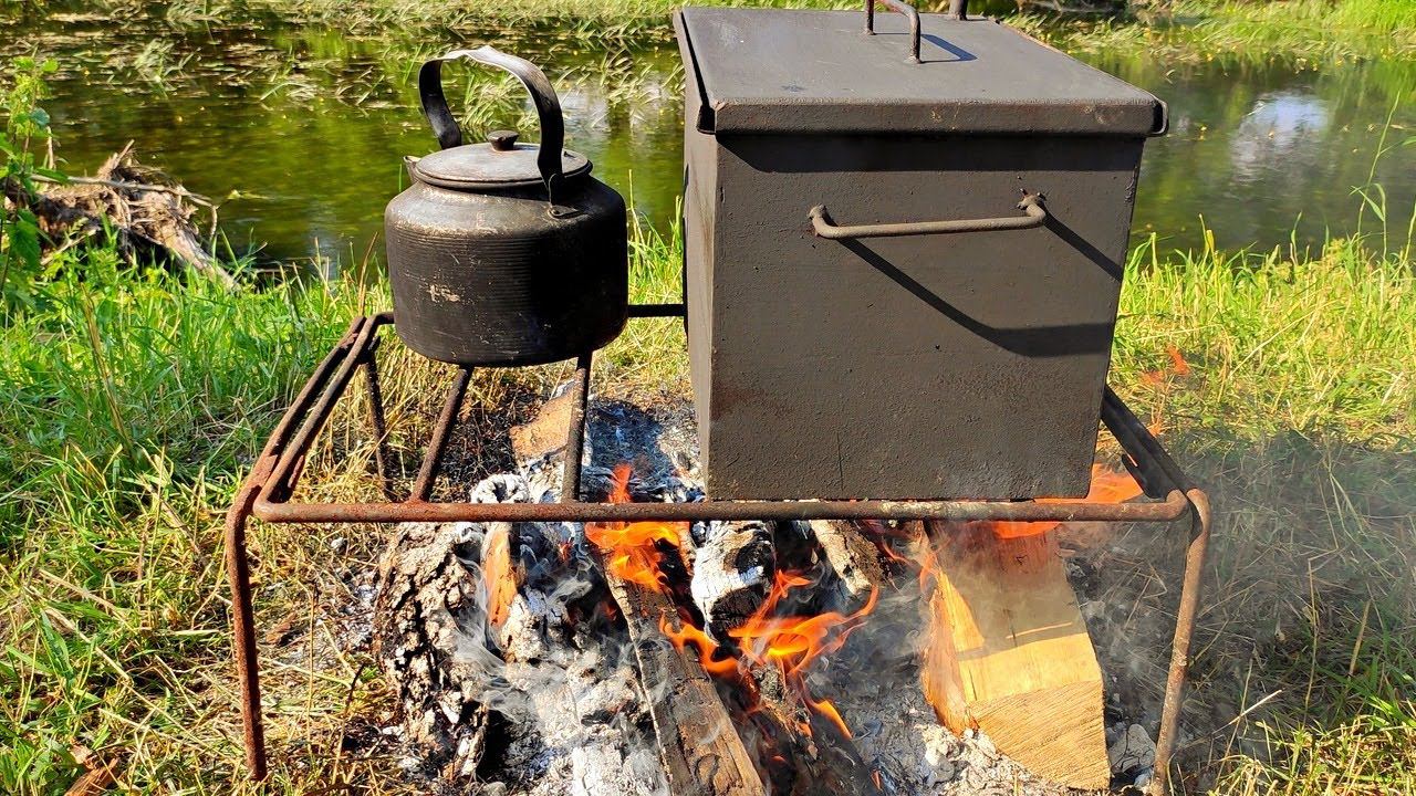 ГОРЯЧЕЕ КОПЧЕНИЕ РЫБЫ - ПРОСТО И ВКУСНО | отдыхаем на речке.