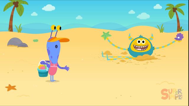 Let's Go To The Beach ｜ Summer Fun For Kids ｜ Super Simple Songs