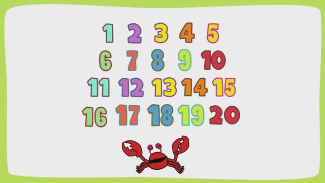 Песня для детей "Считаем на английском от 1 до 20"