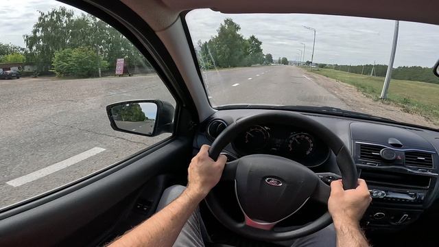 2021 LADA GRANTA POV TEST DRIVE