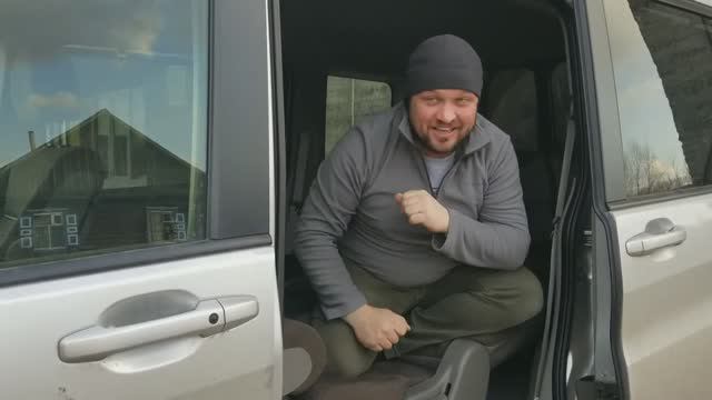 Honda StepWagon Хонда степвагон трансформация салона.