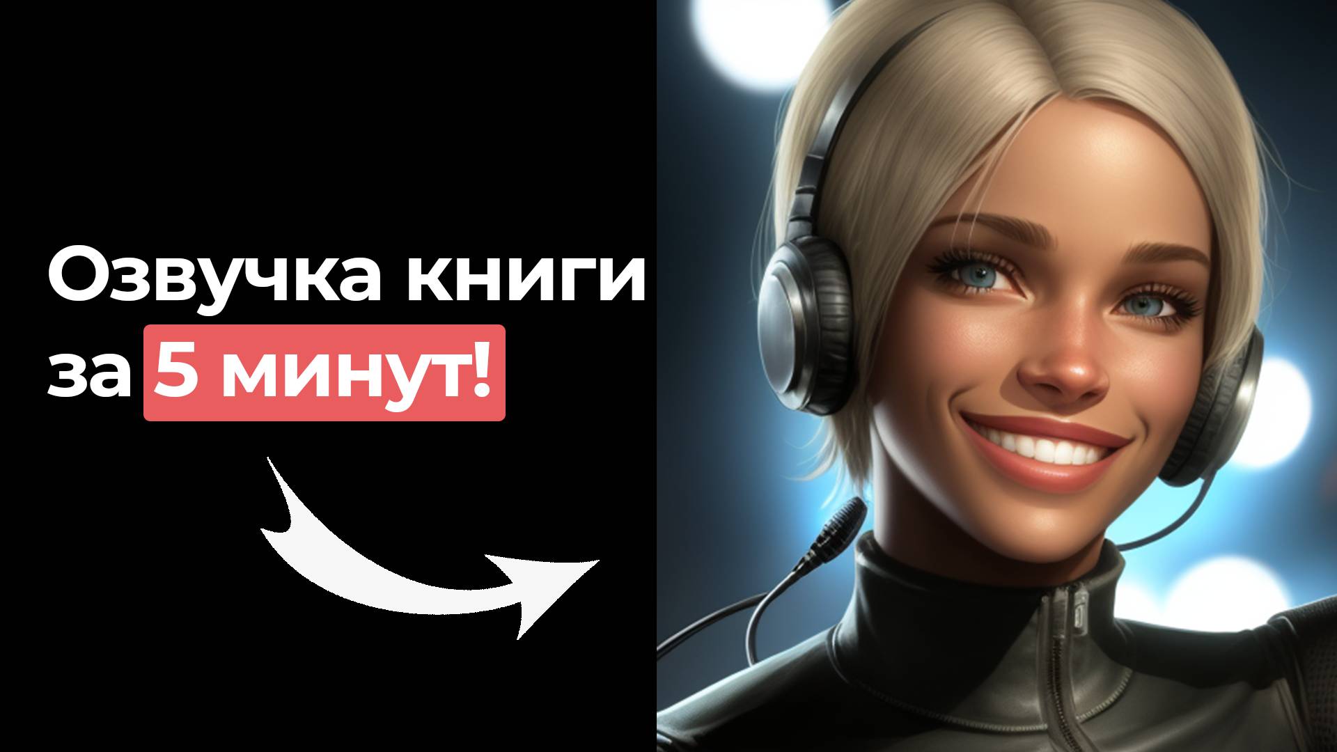 Как быстро озвучить книгу с помощью нейросети: Создание аудио и видео за 5 минут!