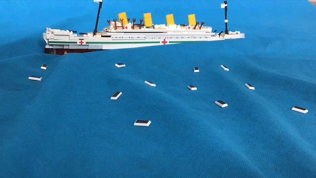 Lego Britannic Sinking