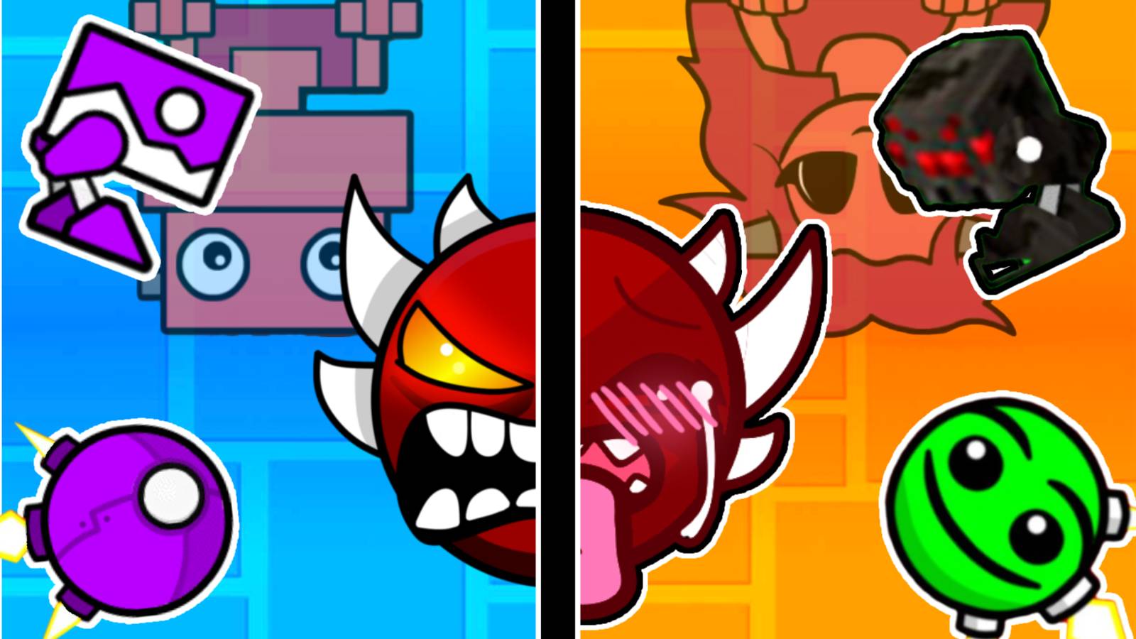 Я Скачал САМЫЕ СТРАННЫЕ Текстурпаки в Geometry Dash