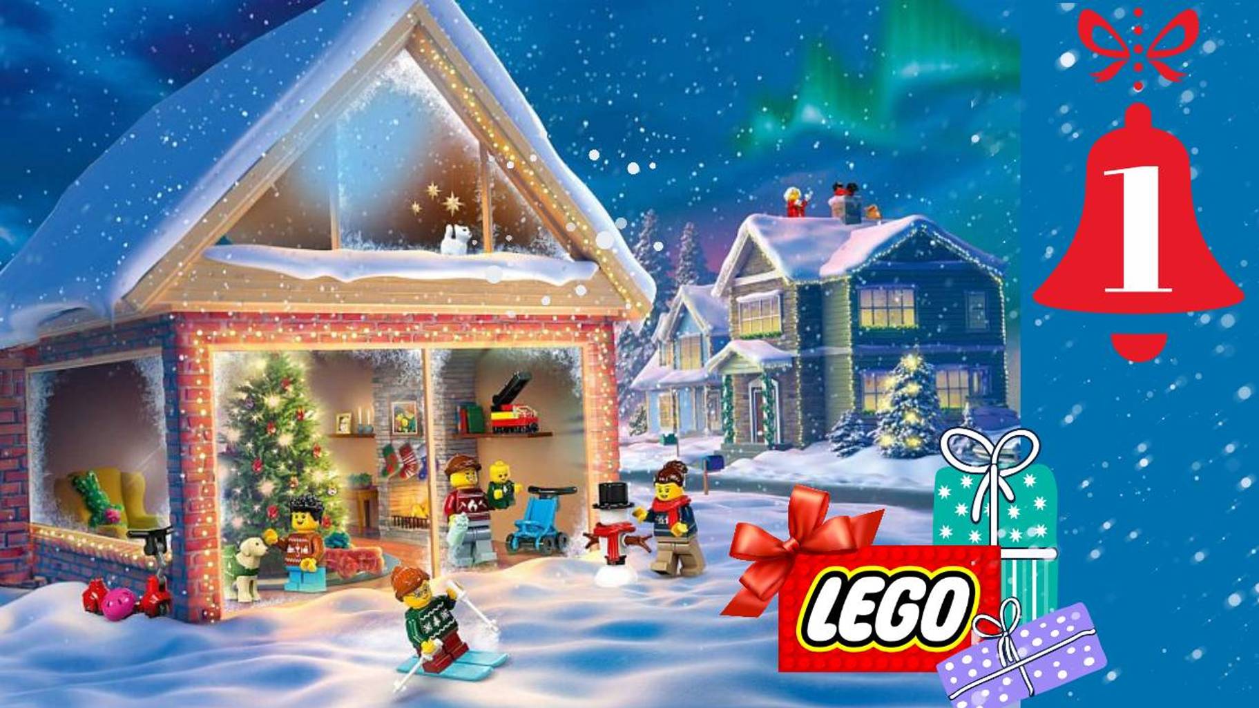 LEGO City 60436 Новогодний календарь Обзор набора лего сити Часть 1