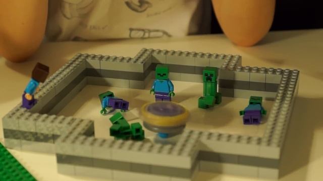 Лего ПРИВЕТ СОСЕД vs Nintendo Switch - Лего НУБик Майнкрафт - LEGO Minecraft Анимация