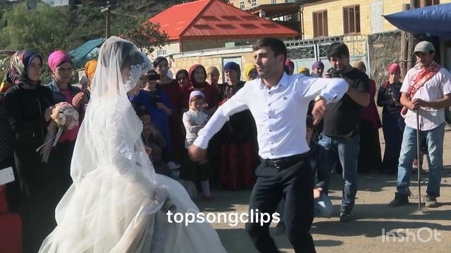 Веселая даргинская свадьба, с. Дзелибки