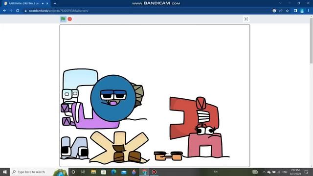 RUSSIAN ALPHABET LORE RELOADED BATTLE!!! (MOST POPULAR VIEWED VIDEO)